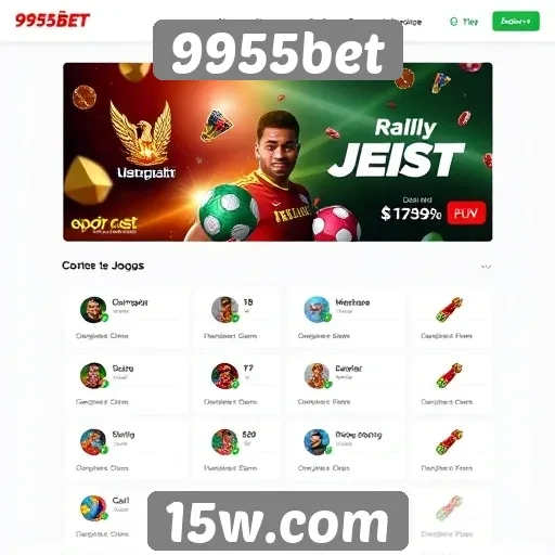 Análise da oferta de jogos no site 9955bet