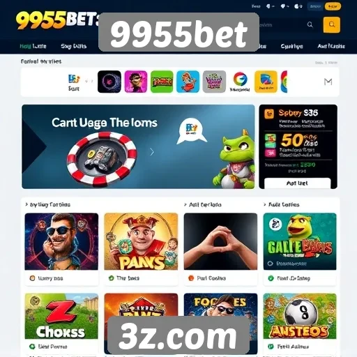 Experiência do usuário no site 9955bet